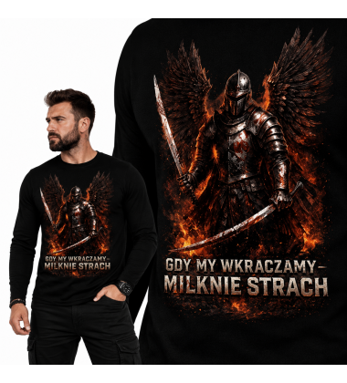 LONGSLEEVE PATRIOTYCZNY Milknie Strach